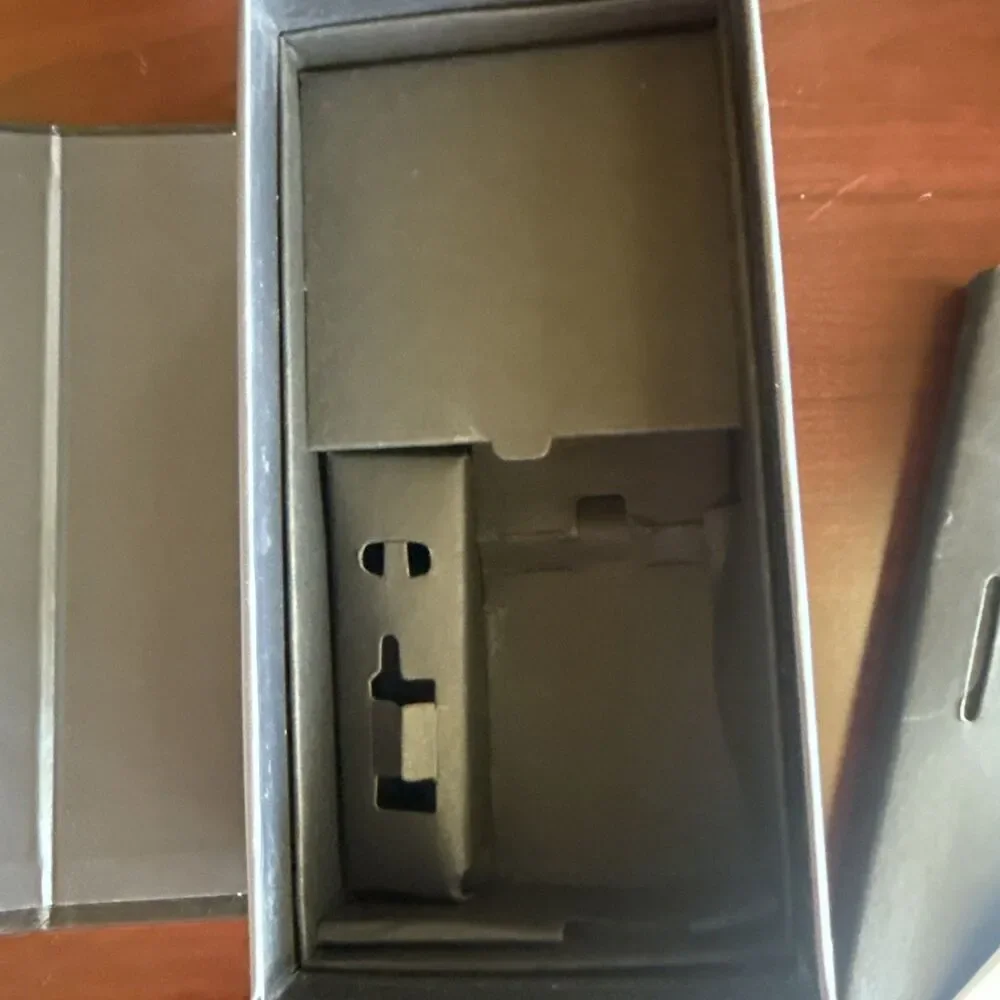 OEM Samsung Galaxy  S9 + plus box  EMPTY with headphones NO PHONE